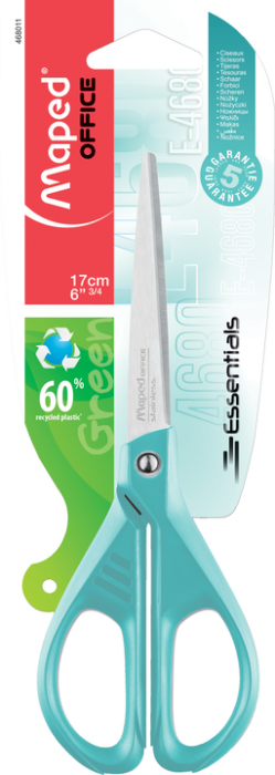 TIJERA MAPED ESSENTIAL GREEN 17 CM PASTEL
