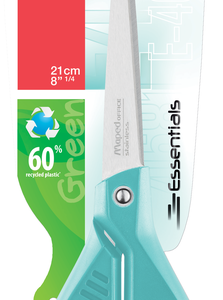 TIJERA MAPED ESSENTIAL GREEN 21 CM PASTEL
