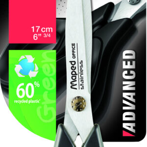 TIJERA MAPED ADVANCE GREEN 17 CM BL