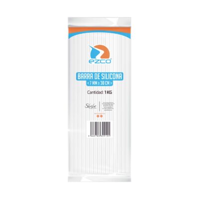 SILICONA EN BARRA EZCO 7.3 MM* 1 KG LARGO 30CM