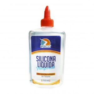 SILICONA LIQUIDA EZCO 250ML DISPLAY BOX X 6 UN