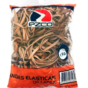 BANDAS ELASTICAS EZCO 1000 GRS BOLSA