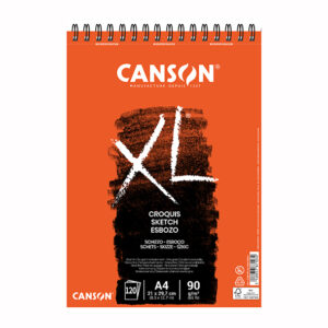 ALBUM CANSON ESPIRALADO L CORTO XL CROQUIS 90GRS A4 120 HJ