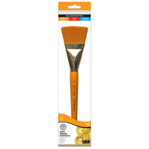 PINCELES DALER MEGA SIMPLY P/ ACRILICO TAKLON ORO 2'' MANGO