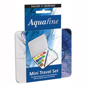 ACUARELA DALER AQUAFINE LATA X 10 COLORES