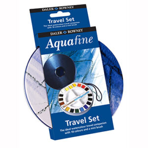 ACUARELA DALER AQUAFINE LATA X 18 COLORES
