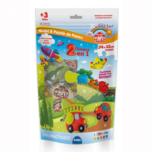 MASA MOLDEABLE DIDO DE PASEO MODEL & PUZZLE