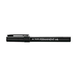 MARCADOR TRATTO PERMANENT INK NEGRO