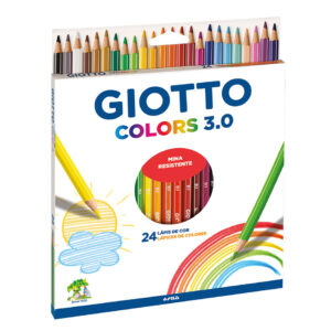 LAPICES COLORES GIOTTO COLORS 3.0 X 24