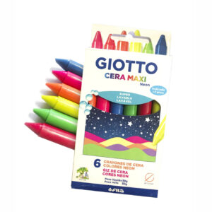CRAYONES GIOTTO MAXI NEON X 6 UN (202402ES)