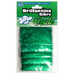 BRILLANTINA SIFAP GIBRE VERDE X 5 BOLSA 4 GR