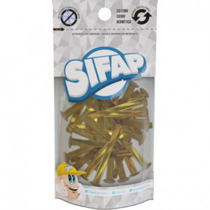 BROCHES SIFAP DORADO 14 X 100 UN 65MM DOY PACK