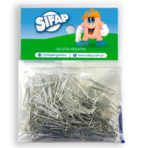 CLIPS SIFAP TRIANGULAR X 100 UN 25MM BOLSA
