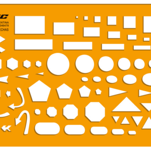 PLANTILLA PLANTEC FIGURAS GEOMETRICAS FLECHAS X 1 UN