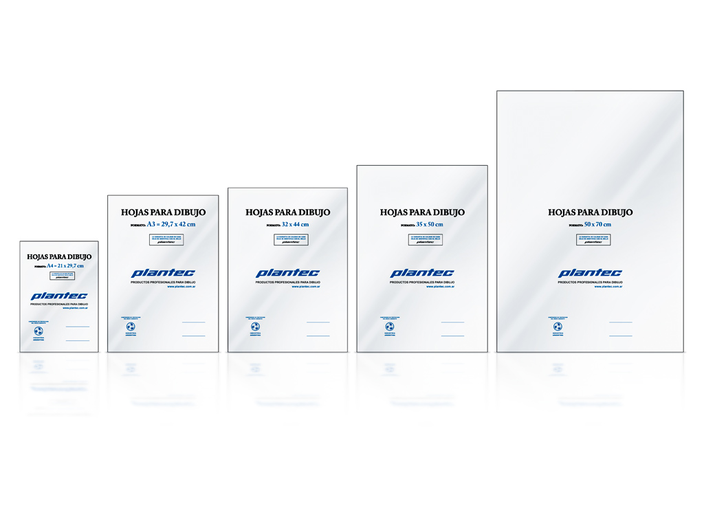 PAPEL PLANTEC DIBUJO TECNICO 106GR A4 (210X297) X 10 HJ