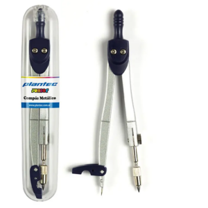 COMPAS PLANTEC ESCOLAR JUNIOR METALICO X 1 UN