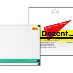 SET DE TABLERO LAMINADO DOZENT 50X60 (12654) C/PARAL ATRIL 1