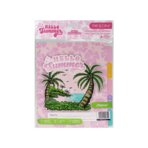 SEPARADOR MATERIA REXON C/ SOLAPA HELLO SUMMER