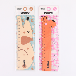 REGLA WERO MADERA DOGS X 24 UN