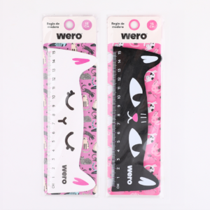 REGLA WERO MADERA CATS X 24 UN