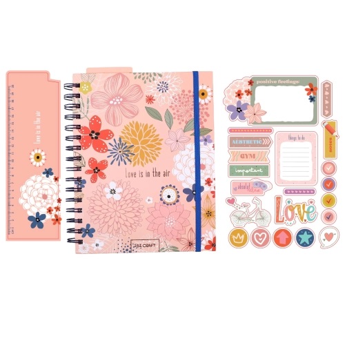 CUADERNO IBICO SPIRIT 1 17*22 CM ESP 150 HJS +STICKERS + REG