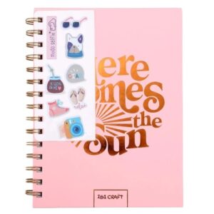 CUADERNO IBICO SPIRIT 1 15*20 CM ESP 80 HJS +STICKERS 3D SUN