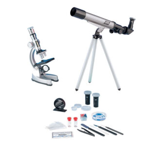 KIT MICROSCOPIO 900X TELESCOPIO 20X 30X 40X 30MM IBICO