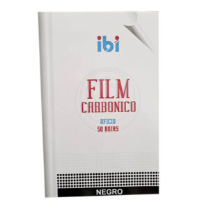 FILM IBICO CARBONICO OFICIO NEGRO X 50 HJ