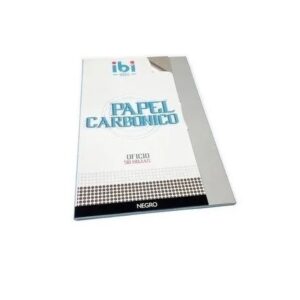 PAPEL CARBONICO IBICO OFICIO NEGRO SOBRE X 50 HJ