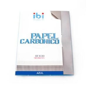 PAPEL CARBONICO IBICO OFICIO AZUL SOBRE X 50 HJ