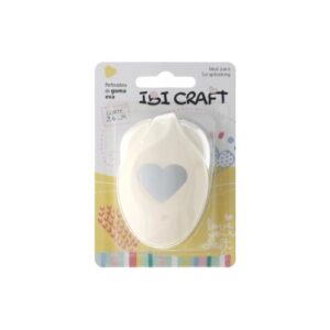 PERFORADORA IBICO ARTISTICA P/ GOMA EVA 25 MM 1'' CORAZON
