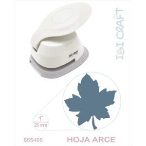 PERFORADORA IBICO ARTISTICA P/ GOMA EVA 25 MM 1'' HOJA ARCE