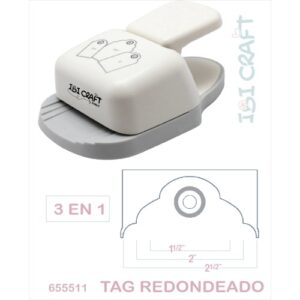 PERFORADORA IBICO PARA TAG REGULABLE REDONDEADO