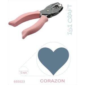 PERFORADORA IBICO PINZA CORAZON 5 MM