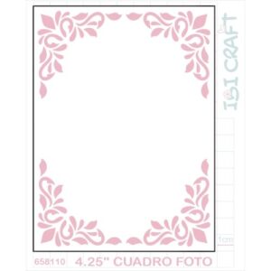 PLANTILLA IBICO 4.25" TEXTURADO 2D CUADRO FOTO