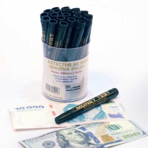 DETECTOR TRABI DE PAPEL MONEDA FINO POTE X 20