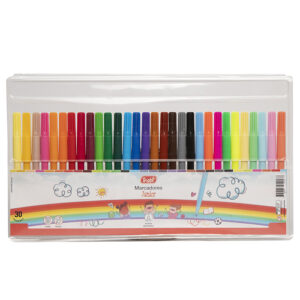 MARCADOR TRABI ESCOLAR X 30 UN AL AGUA JUNIOR BLISTER