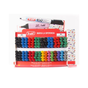 MARCADOR TRABI 410/411 EXHIBIDOR X 128 UN COMPLETO
