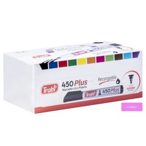 MARCADOR TRABI 450 PIZARRA BLANCA VIOLETA X 12 UN