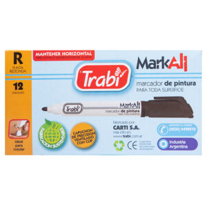 MARCADOR TRABI MARK-ALL X 12 UN TODA SUPERFICIE