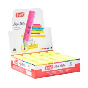 RESALTADOR TRABI HIGH TEXTER FLUO X 10 UN