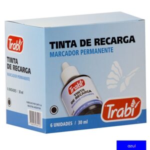TINTA TRABI PERMANENTE AZUL 410-411 GOTERO