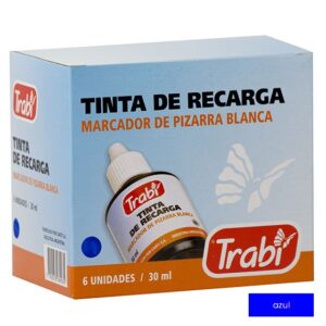 TINTA TRABI PIZARRA BLANCA AZUL GOTERO 30 CM3