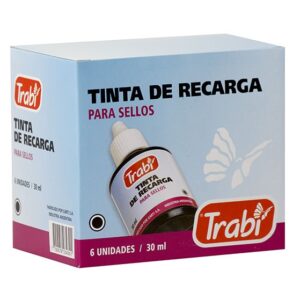 TINTA TRABI SELLOS GOTERO 30 CM3 X 6 UN