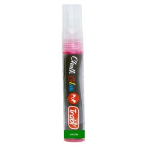 MARCADOR TRABI CHALK POP 6-15 MM VERDE FLUO BX1