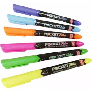 RESALTADOR TRABI POCKET FLUO X 12 VARIOS COLORES