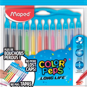 MARCADOR MAPED ESCOLAR LONG LIFE INNOVATION X 12 UN ESTUCHE