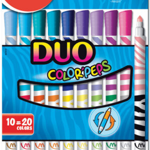 MARCADOR MAPED DUO X 10 UN (20 COLORES) ESTUCHE