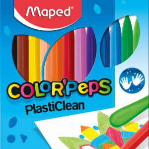 PINTURITAS MAPED PLASTICAS X 12 UN ESTUCHE