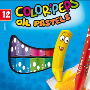CRAYONES MAPED AL OLEO X 12 UN ESTUCHE